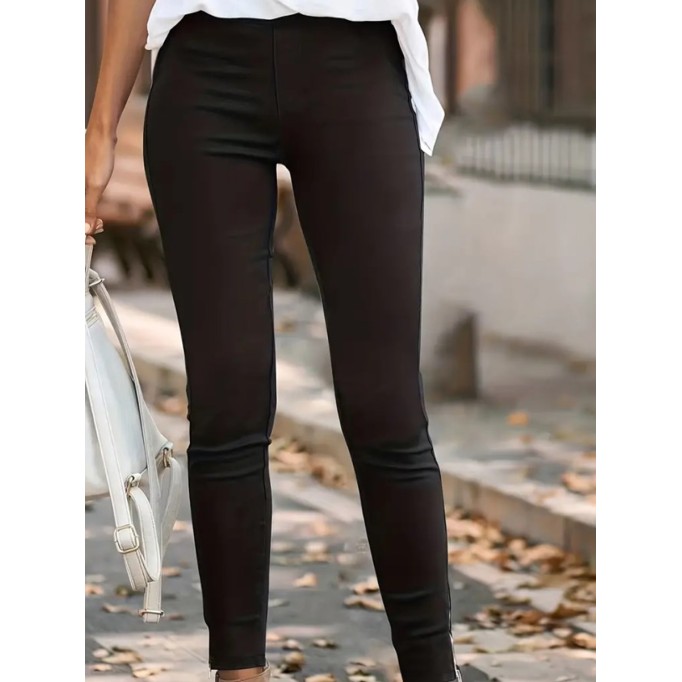 Black tights pencil pants