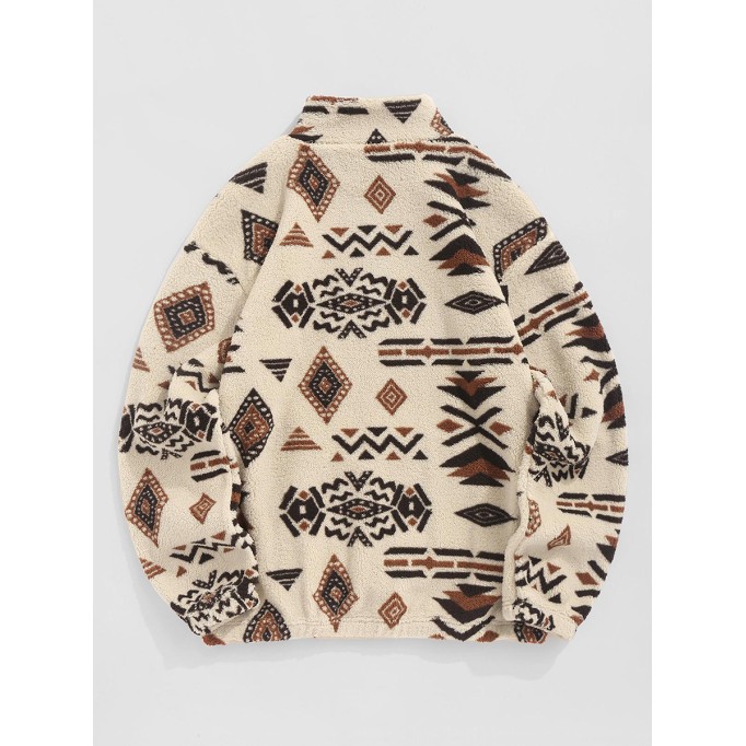 Cool tribal ethnic print sweatshirt