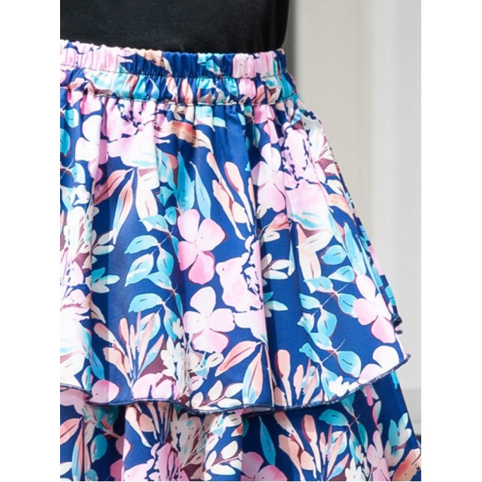 FLORAL SHEATH CASUAL SKIRTS