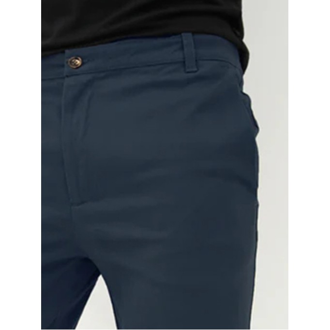 Men's Blue Stretch Twill Pants