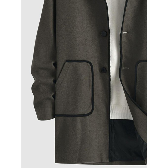 Men's Casual Oversized Coat Jacket