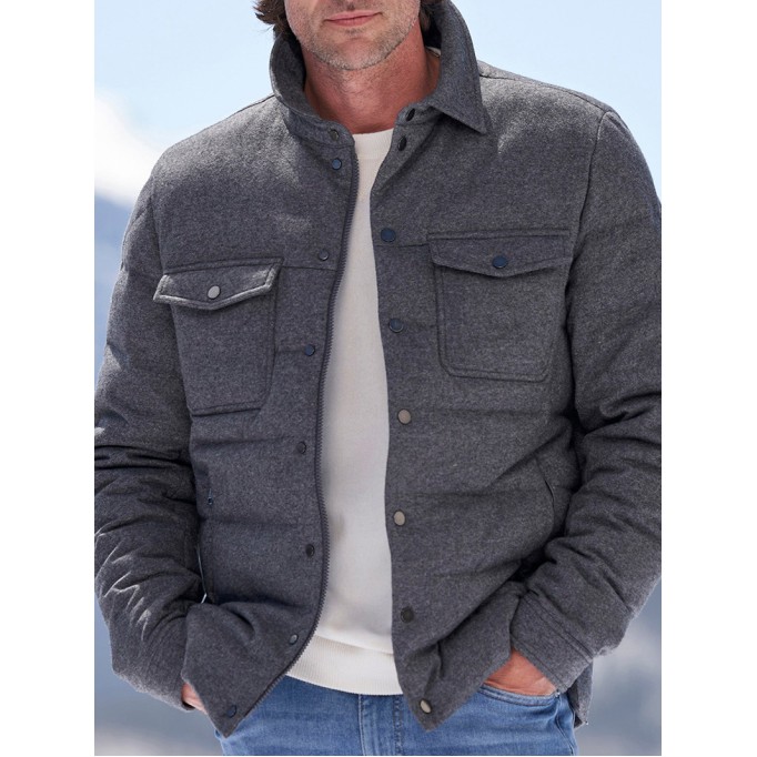 Men's Casual Oversized Coat Jacket