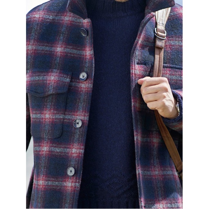 Men's Casual Oversized Coat Jacket