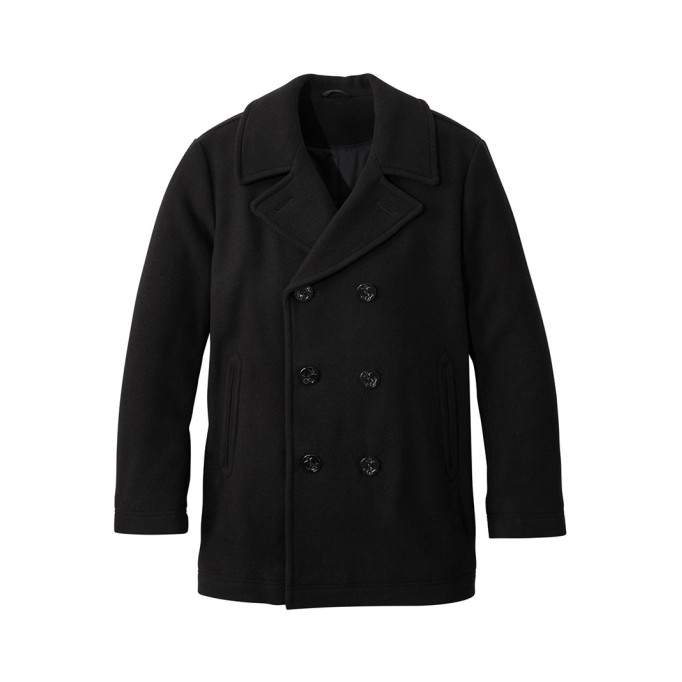 Men's casual wool short coat