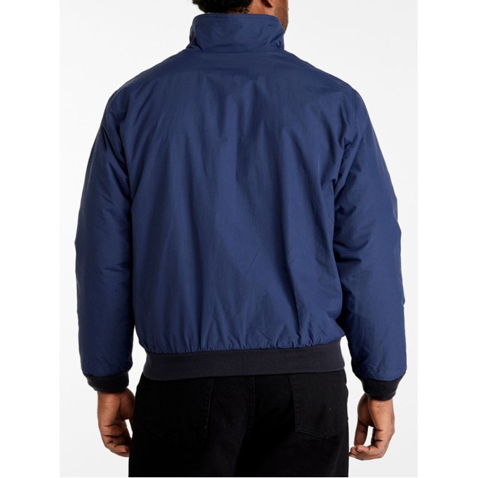 Men's fleece lined warm-up jacket