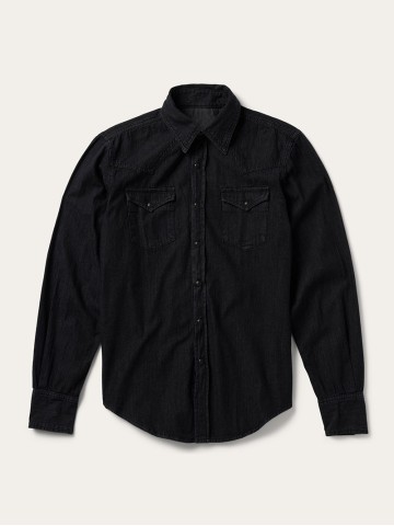 Modern Denim Western Shirt