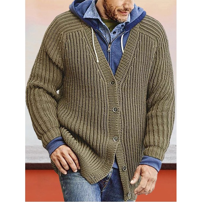 Soft Breathable Fabric Sweater Coat