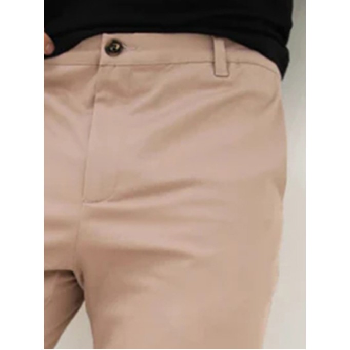 Stretch Twist Men's Khaki Pants