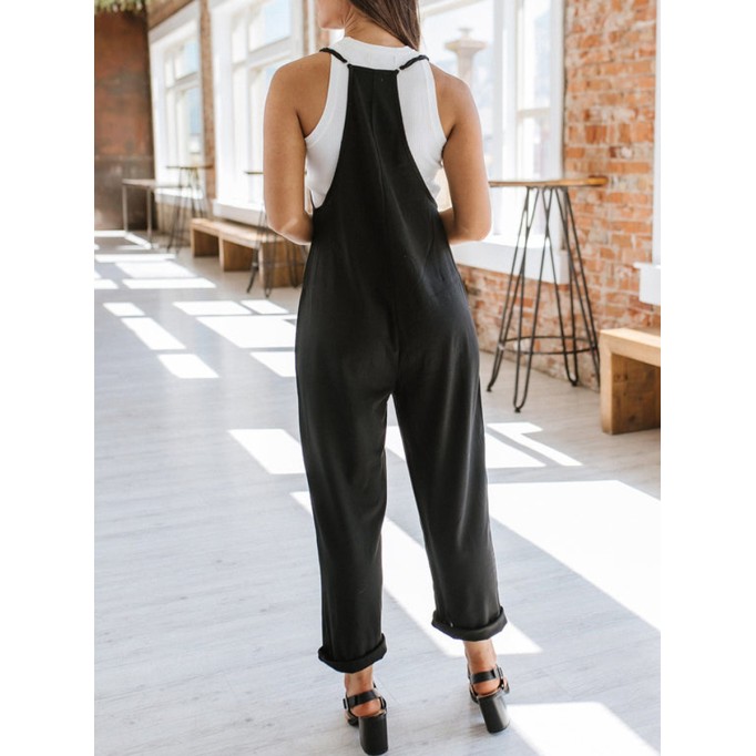 Woman's Straight Leg Jumpsuit