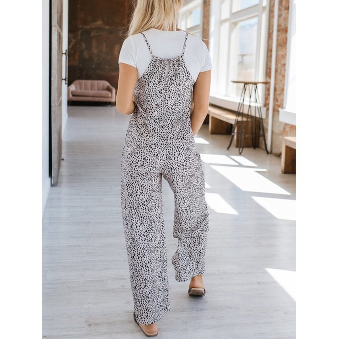 Woman's Wide Leg Jumpsuit