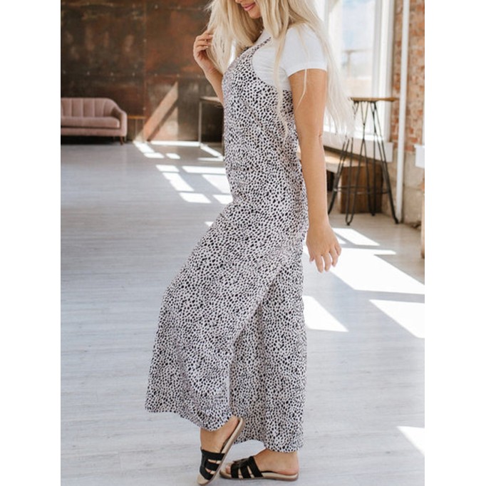 Woman's Wide Leg Jumpsuit