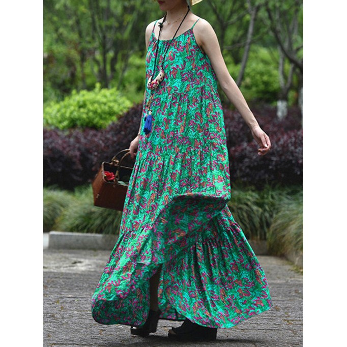 Women Casual Elegant Print Dress