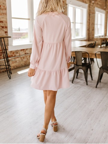 Women Casual Elegant Shirts Dress