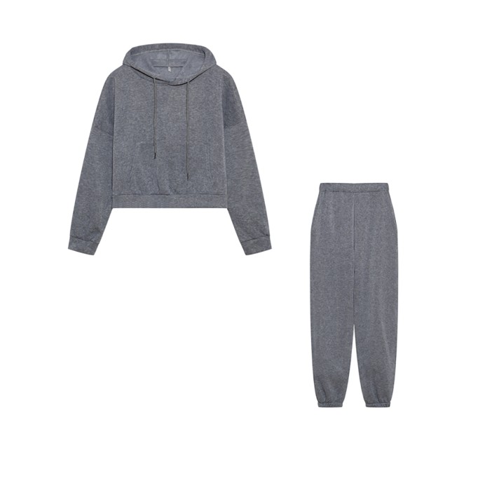 Women's Casual Sports Sweatshirt Set